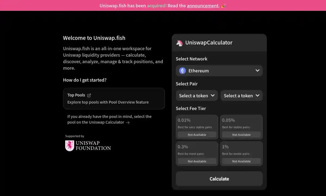 Explore New Horizons in Swap Fee Monitoring on Uniswap